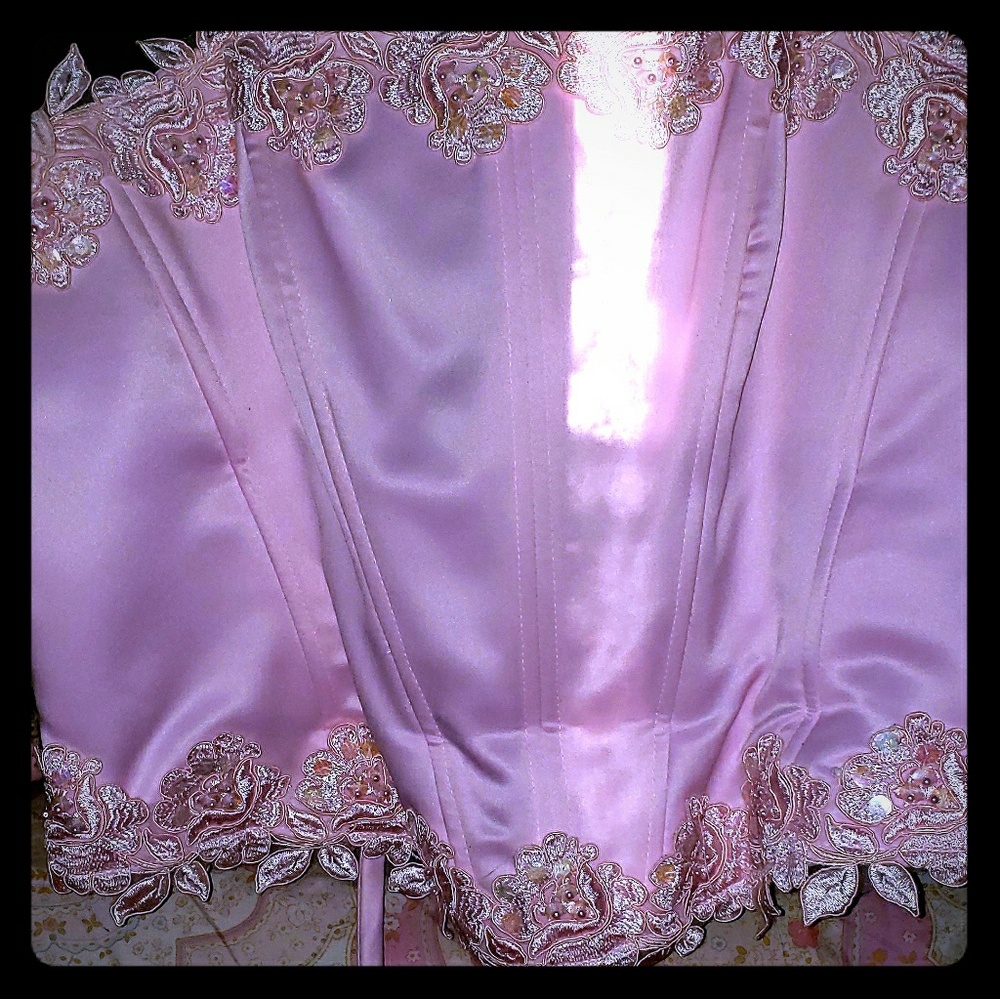 rebecca Ingram prom or brides maid dress